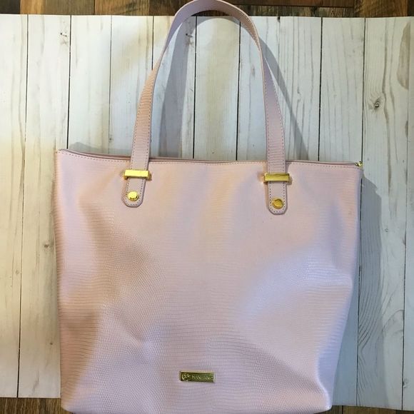 Joy Mangano Bags Joy Mangano Christie City Collection Pink Leather